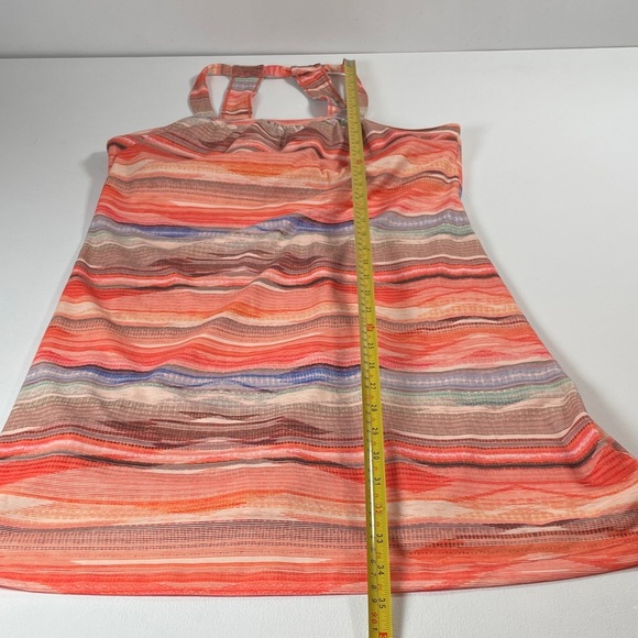 Prana Cantine Striped Active Wear Halter Dress - Women’s Medium - Picture 14 of 15
